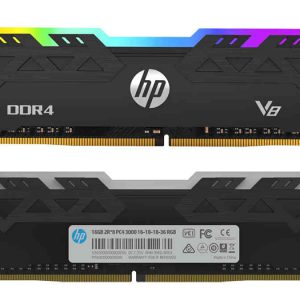 RAM 8GB HP RGB DDR4 3000MHZ V8 BLACK CL16