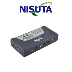 CONVERSOR USB A AUDIO 7.1 PROFESIONAL NISUTA