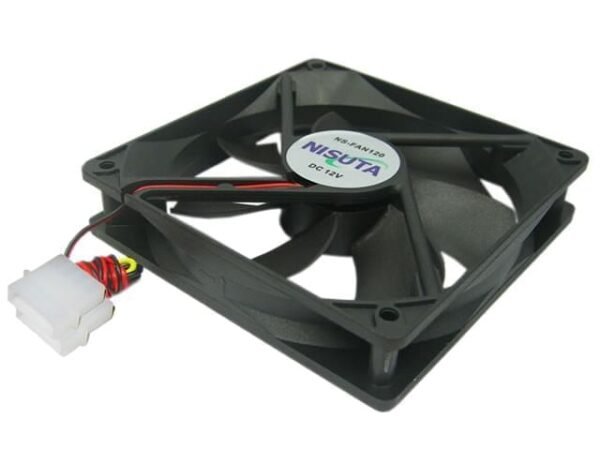 COOLER 120x120x25mm BUJE 1200RPM 12V - NSFAN120 NISUTA - Imagen 2