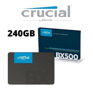 SSD 240GB CRUCIAL BX500 SATA III