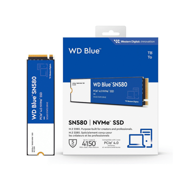 SSD M.2 WESTERN DIGITAL BLUE SN580 PCIe 4.0