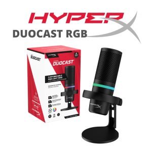 MICRÓFONO HYPERX DUOCAST USB RGB