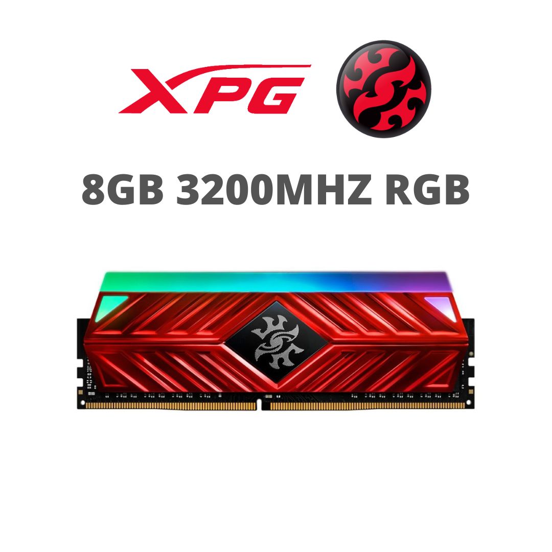 RAM 8GB XPG SPECTRIX D41 RGB 3200MHZ