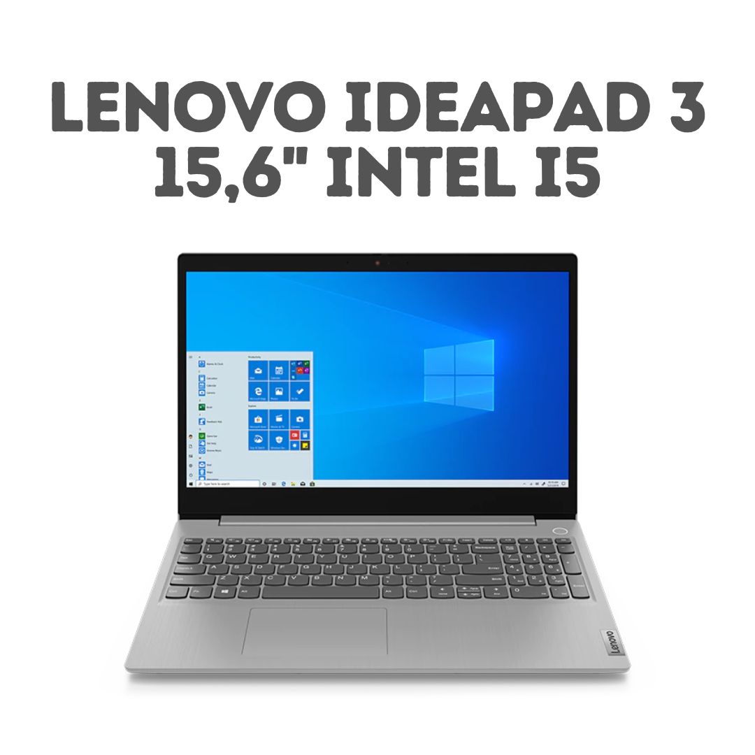 NOTEBOOK LENOVO IDEAPAD 3 INTEL I5 15.6″