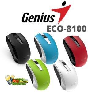 MOUSE GENIUS ECO-8100 WIRELESS RECARGABLE