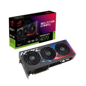 PLACA DE VIDEO RTX 4070 ASUS ROG STRIX 12GB