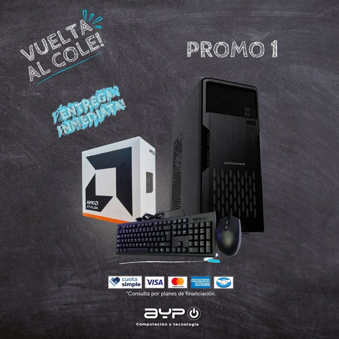 PROMO 1 -PC AMD ATHLON BÁSICA