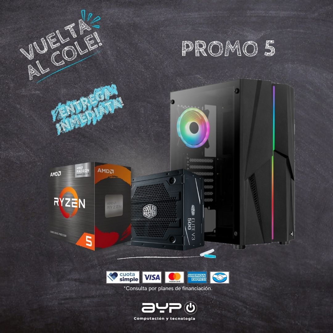 PROMO 5 – PC AMD GAMER RYZEN 5