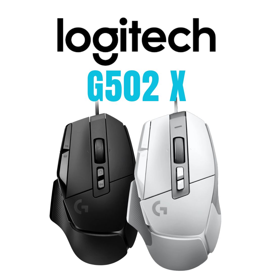 MOUSE LOGITECH G502 X WIRED