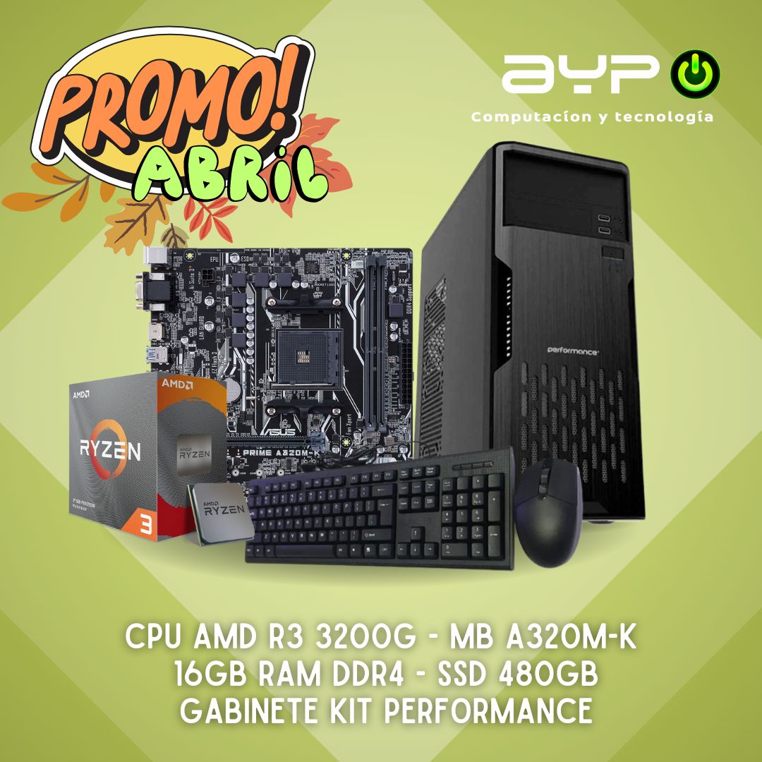 PROMO N°2 – PC AMD ENTRADA PLUS