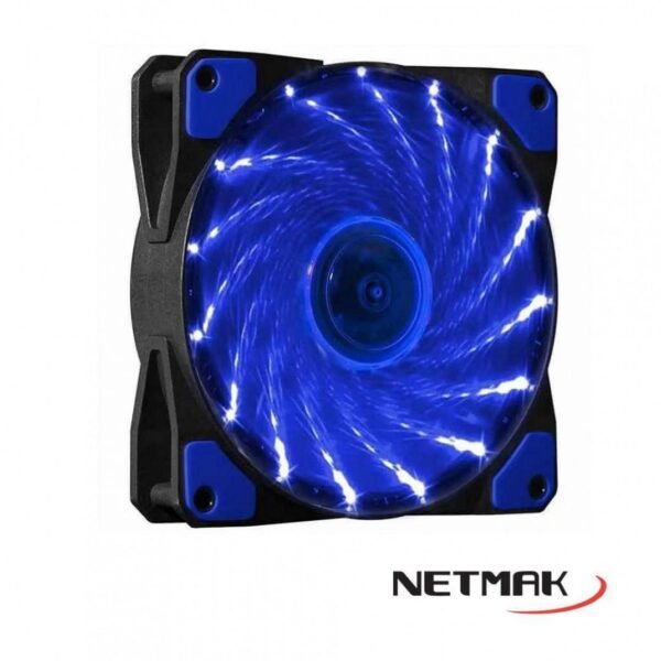 COOLER 120MM LED NETMAK NM-12025