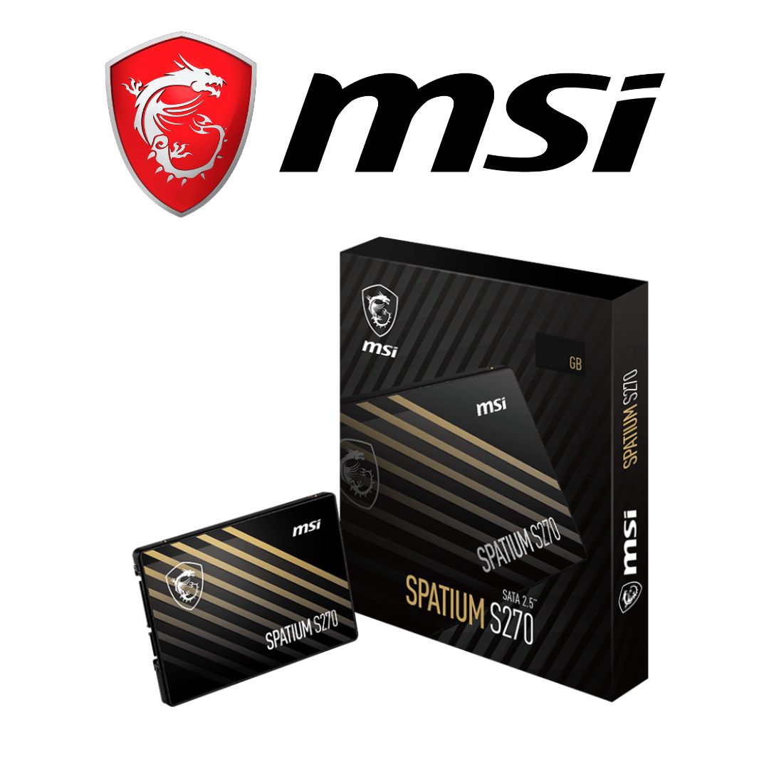 SSD MSI SPATIUM S270 SATA 2,5″ 480GB| 960GB