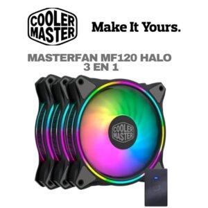 KIT COOLER MASTERFAN MF120 HALO 3 EN 1 COOLER MASTER