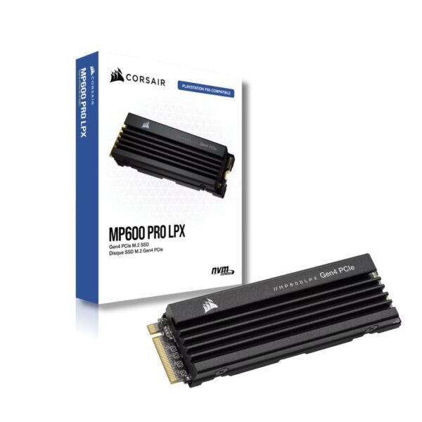 SSD M.2 NVMe MP600 PRO LPX CORSAIR PCIe Gen4 x4 – Compatible con PS5