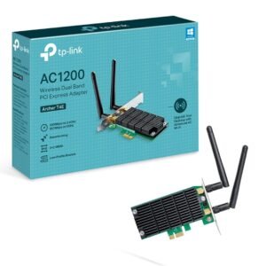 ADAPTADOR PCI-E AC1200 T4E WIFI DUAL BAND 5GHz TP-LINK