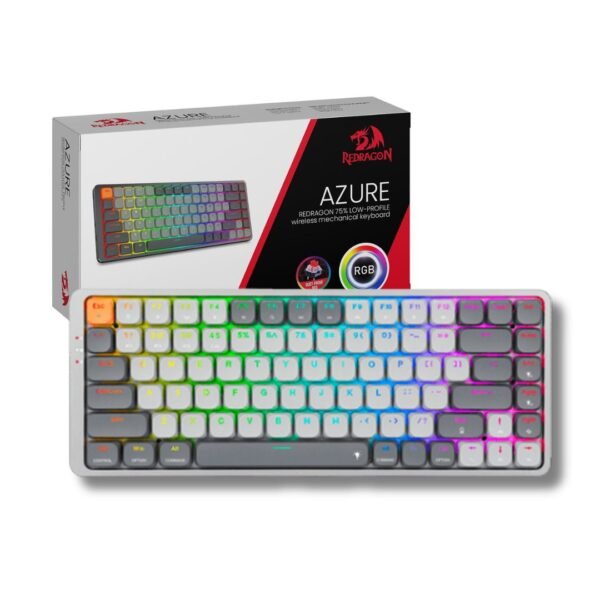 Teclado AZURE K652 Wireless|BT REDRAGON
