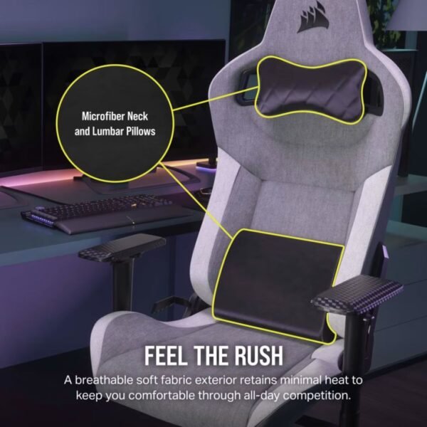 SILLA CORSAIR T3 RUSH - Imagen 4