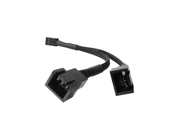 Cable divisor PWM para 2 cooler de 3 pines NISUTA -NSCAPWM2 - Imagen 2
