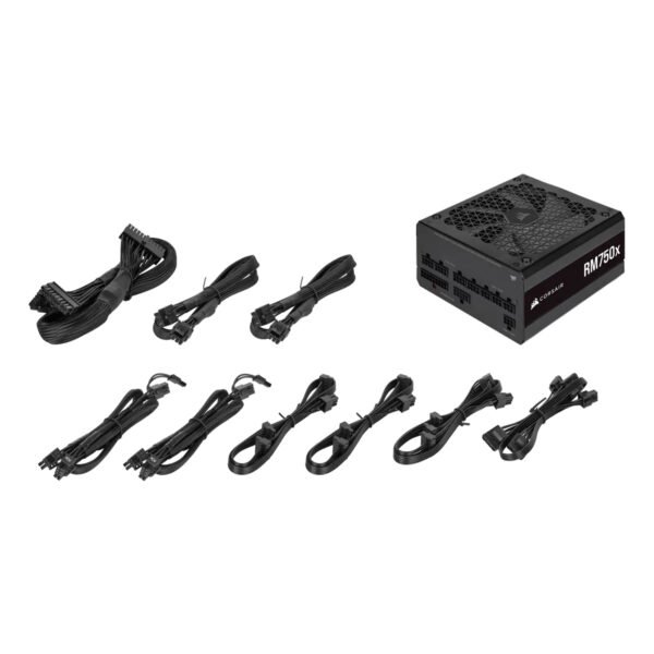 FUENTE RM750x Series 80+ GOLD FULL MODULAR CORSAIR - Imagen 2