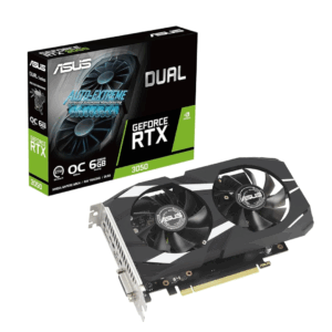 PLACA DE VIDEO RTX 3050 OC Edition 6GB GDDR6 ASUS DUAL
