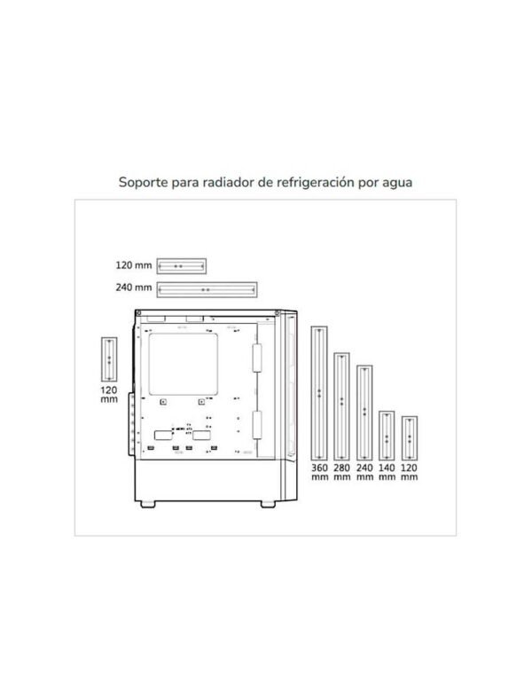 GABINETE COUGAR MX360 RGB - Imagen 5