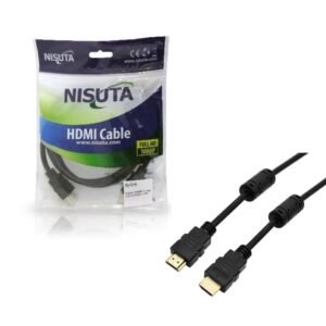 CABLE HDMI a HDMI 1Mts V1.4 con Filtros 1080P- NISUTA