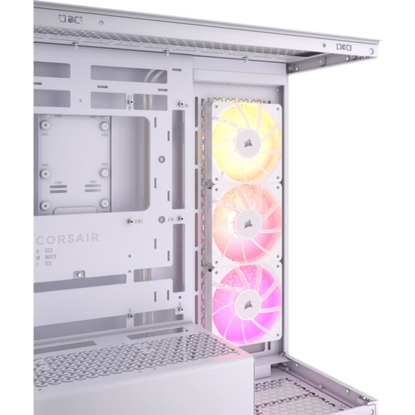 Gabinete CORSAIR 3500x TG ARGB White - Imagen 3