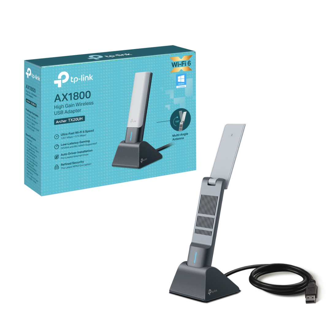 PLACA RED USB TP-LINK ARCHER TX20UH AX1800 HIGH GAIN