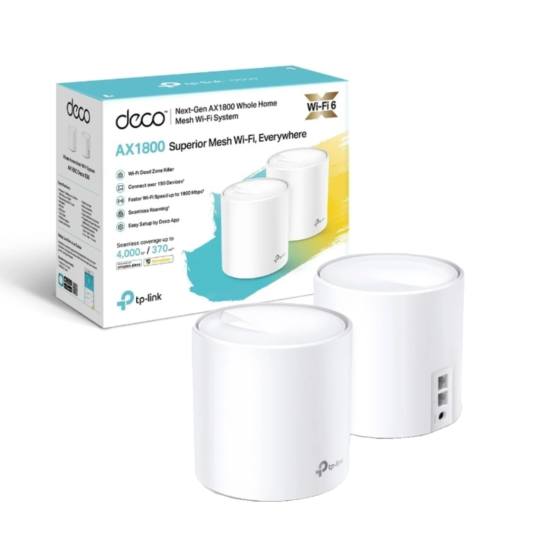 SISTEMA MESH TP-LINK DECO X20 (2-PACK) AX1800