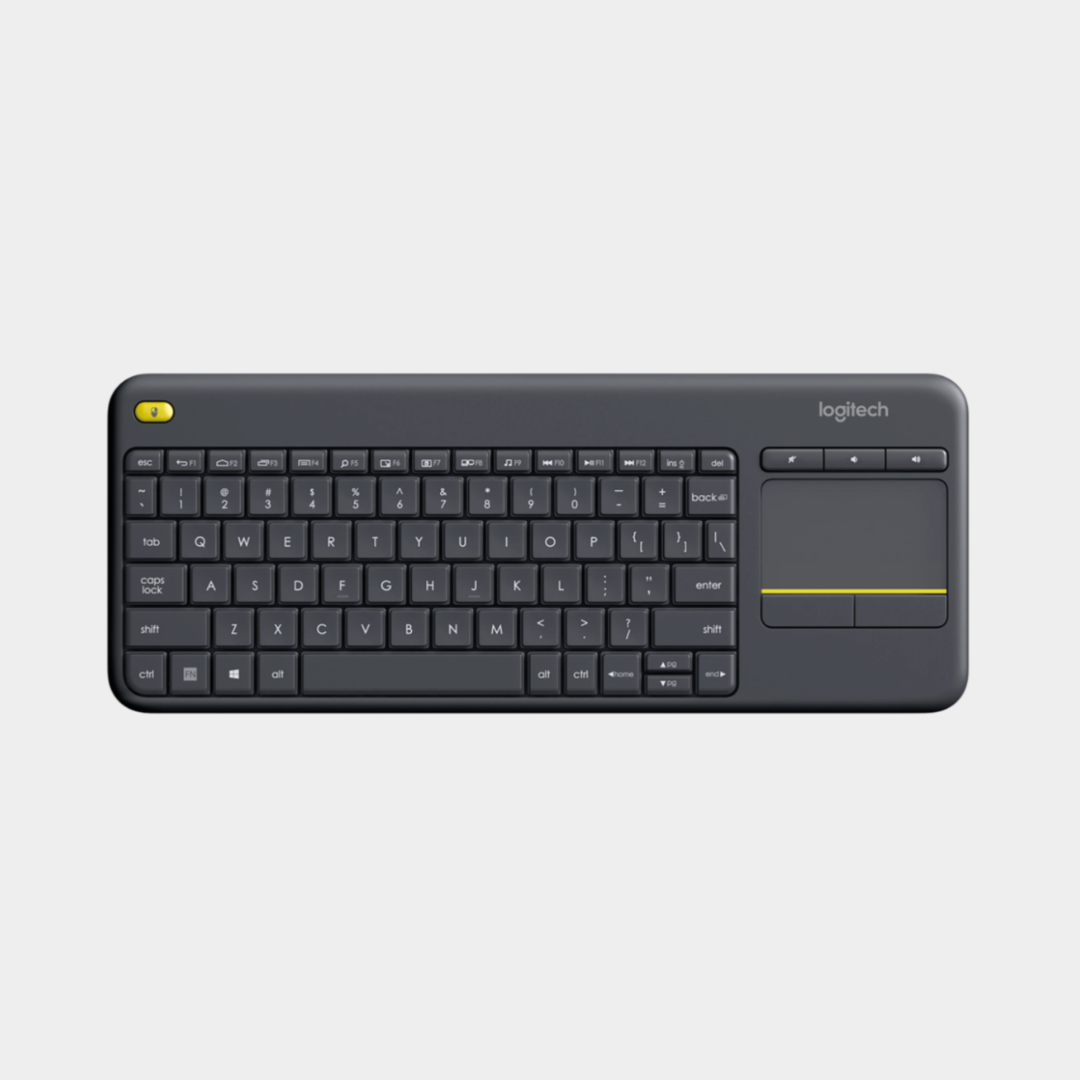 Teclado K400 PLUS LOGITECH con Touchpad