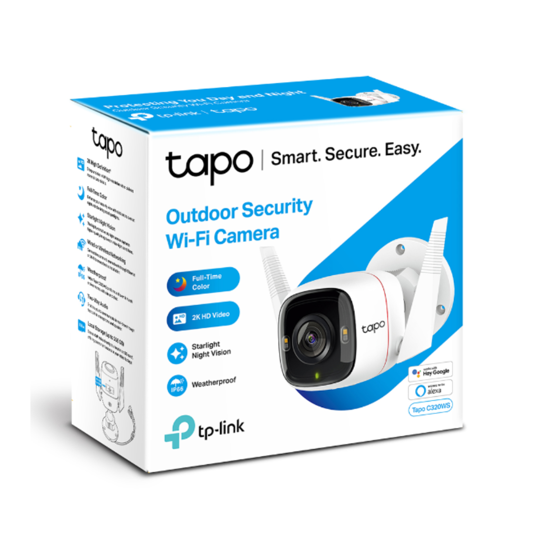 CAMARA IP CLOUD TP-LINK TAPO C320WS 2K QHD COLOR