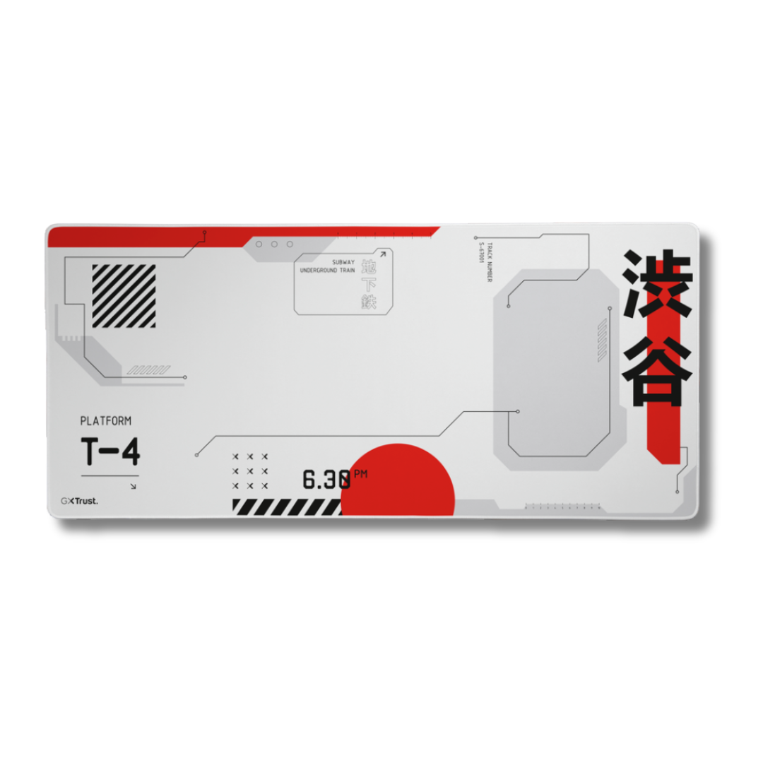 MOUSE PAD TRUST XXL JAPAN WHITE GXT759